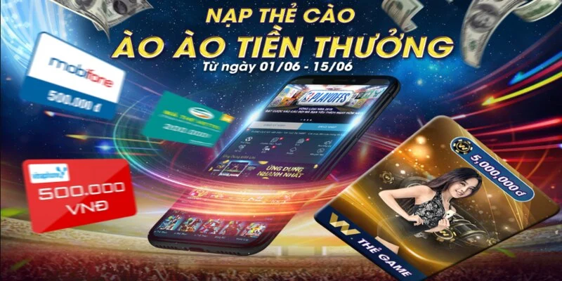 Nạp tiền bằng thẻ cào điện thoại