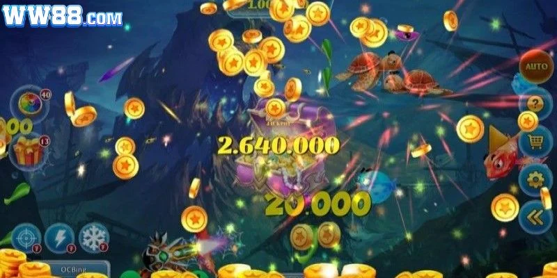 Một vài tính năng đặc biệt có tại game bắn cá