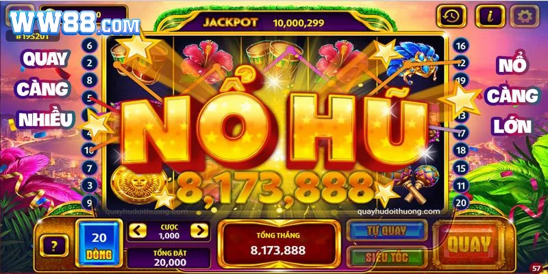 Bí kíp phá đảo game nổ hũ WW88