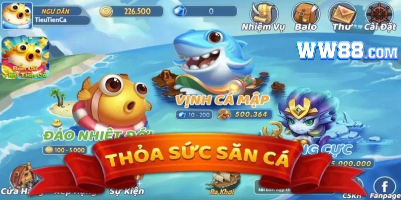 Thỏa sức săn cá